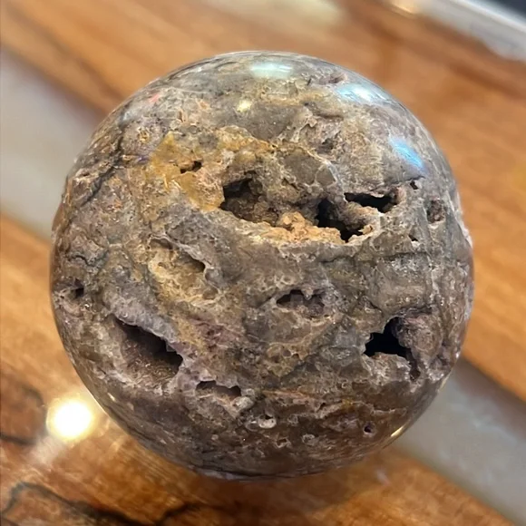 Sphalerite Gemstone Crystal Sphere NWOT
